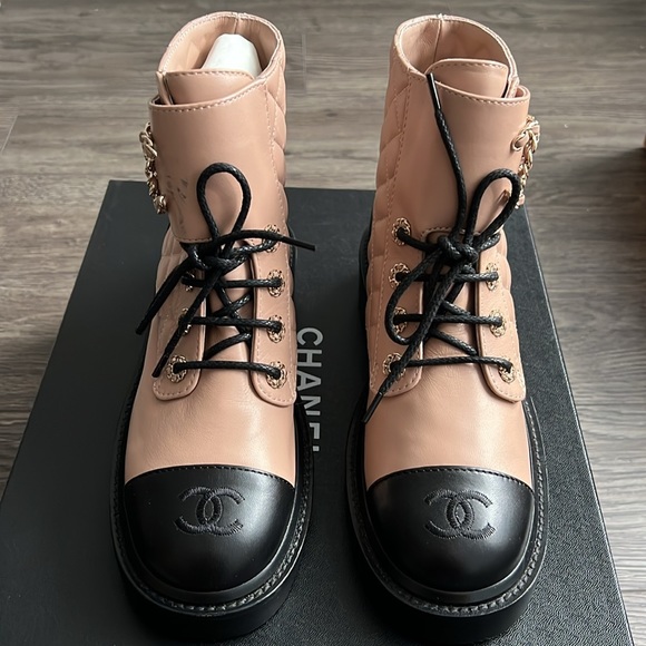 Chanel combat boots - Picture 3 of 8